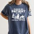Please Be Patient With Me I'm From The 1900s Saying Premium Women's Comfort Colors T-Shirt Moss
