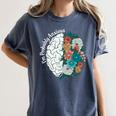 Probably Anxious Mental Health Quote Introverts People Women's Comfort Colors T-Shirt Moss Probably Anxious Mental Health Quote Introverts People Women's Comfort Colors T-Shirt Moss