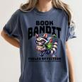 Racoon-Bookworm-Book Bandit-Fueled By Fiction Women's Comfort Colors T-Shirt Moss Racoon-Bookworm-Book Bandit-Fueled By Fiction Women's Comfort Colors T-Shirt Moss