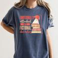 Reader Bookworm Fictional Character Reading Introvert Women's Comfort Colors T-Shirt Moss Reader Bookworm Fictional Character Reading Introvert Women's Comfort Colors T-Shirt Moss