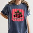 Red Raspberries Farm Fresh Since 1987 Nostalgia Women's Comfort Colors T-Shirt Moss