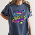 Retro 1980s 80's Baby 1990s 90's Made Me Vaporwave Nostalgia Women's Comfort Colors T-Shirt Moss