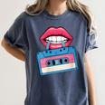 Retro 80s And 90s Cassette Perfect For Nostalgia Women's Comfort Colors T-Shirt Moss