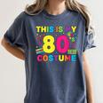 Retro 80's Costume 80s Nostalgia Party Women's Comfort Colors T-Shirt Moss