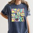 Retro 80s Nostalgia 1980s Throwback Party Costume Women's Comfort Colors T-Shirt Moss Retro 80s Nostalgia 1980s Throwback Party Costume Women's Comfort Colors T-Shirt Moss