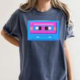 Retro Cassette Tape Tee 90s Nostalgia Aesthetic Women's Comfort Colors T-Shirt Moss Retro Cassette Tape Tee 90s Nostalgia Aesthetic Women's Comfort Colors T-Shirt Moss