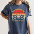 Retro Be Patient With Me I'm From The 1900s Women's Comfort Colors T-Shirt Moss