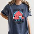Retro Toon Introvert Sarcasm Anti-Social Nihilism Women's Comfort Colors T-Shirt Moss