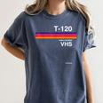 Retro VHS Tape Graphics 80s 90s Nostalgia Costume Women's Comfort Colors T-Shirt Moss Retro VHS Tape Graphics 80s 90s Nostalgia Costume Women's Comfort Colors T-Shirt Moss