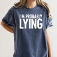 Sarcasm Humor Sassy Quote For Introvert People Women's Comfort Colors T-Shirt Moss Sarcasm Humor Sassy Quote For Introvert People Women's Comfort Colors T-Shirt Moss