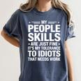 Sarcastic Saying Humor Introvert Workplace Attitude Women's Comfort Colors T-Shirt Moss Sarcastic Saying Humor Introvert Workplace Attitude Women's Comfort Colors T-Shirt Moss