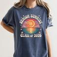 Senior Sunrise My Last First Day Memory Class Of 2026 Women's Comfort Colors T-Shirt Moss