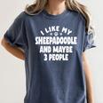 Sheepadoodle Fur Parent Sheeppoo Lover Dog Owner Introvert Women's Comfort Colors T-Shirt Moss Sheepadoodle Fur Parent Sheeppoo Lover Dog Owner Introvert Women's Comfort Colors T-Shirt Moss