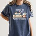 Spending Time With My Book Boyfriends Apparel Women's Comfort Colors T-Shirt Moss