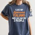 Spinone Italiano Dog Introvert Bracco Spinoso Fur Parent Women's Comfort Colors T-Shirt Moss