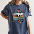 Summer ’95 Retro Cassette Tape Nostalgia Music Lover Premium Tri-Blend Women's Comfort Colors T-Shirt Moss