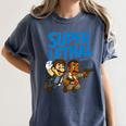 Super Lethal Cute Nostalgia Women's Comfort Colors T-Shirt Moss Super Lethal Cute Nostalgia Women's Comfort Colors T-Shirt Moss