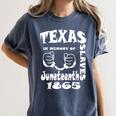 Texas In Memory Of Slaves Juneteenth 1865 June 19 Freedom Women's Comfort Colors T-Shirt Moss