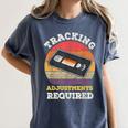 Tracking Adjustments Required Nostalgia VHS Retro Tape Women's Comfort Colors T-Shirt Moss