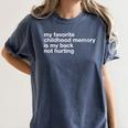 Treasured Memory Women's Comfort Colors T-Shirt Moss