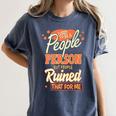 I Used To Be a People Person Antisocial Introvert Premium Women's Comfort Colors T-Shirt Moss