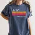 Video Cassette Tape VHS 80s 90s Nostalgia Costume Women's Comfort Colors T-Shirt Moss