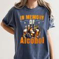 Weight Loss Diet In Memory Of Alcohol Sarcastic Women's Comfort Colors T-Shirt Moss Weight Loss Diet In Memory Of Alcohol Sarcastic Women's Comfort Colors T-Shirt Moss