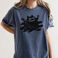 Yk2 Grunge Scary Cat With Tail Tomboy 90s Nostalgia Indie Premium Tri-Blend Women's Comfort Colors T-Shirt Moss