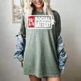 1 Social Battery Sarcastic Introverted Men Women Women's Comfort Colors T-Shirt Berry