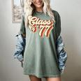 1977 Class Reunion Retro Class Of 77 High School Graduation Women's Comfort Colors T-Shirt Berry