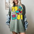 1981 Retro Raised In The 80s Old School Nostalgia Vibes Women's Comfort Colors T-Shirt Berry