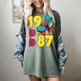 1987 Retro Raised In The 80s Old School Nostalgia Vibes Women's Comfort Colors T-Shirt Berry