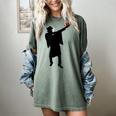 2019 Football Graduation Dab Shirt- Dabbing Graduate Women's Comfort Colors T-Shirt Berry