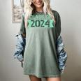 2024 Senior Class Graduation Shirt Graduate Women's Comfort Colors T-Shirt Berry