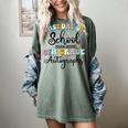 2026 Last Day Of School Autograph 8th Grade Graduation Party Women's Comfort Colors T-Shirt Berry