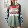 2026 Senior Band Brother Class Of 2026 Parent Graduation Women's Comfort Colors T-Shirt Berry