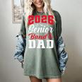 2026 Senior Band Dad Class Of 2026 Band Parent Graduation Women's Comfort Colors T-Shirt Berry