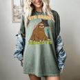 6th Grade Graduation Sloth Nailed It Class Of 2025 Women's Comfort Colors T-Shirt Berry