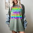 80's Girls Just Wanna Have Fun Nostalgia 1980s Style Premium Tri-Blend Women's Comfort Colors T-Shirt Berry