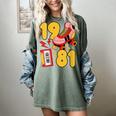 80s Vibes Mixed Tapes & Roller Skates 1981 Nostalgia Retro Women's Comfort Colors T-Shirt Berry