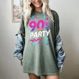 90's Party 90s Nostalgia Retro Rave Dance Music Women's Comfort Colors T-Shirt Berry