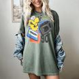 90s Retro Cassette And Walkman Nostalgia Graphic Tee Women's Comfort Colors T-Shirt Berry
