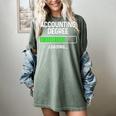 Accounting Degree Loading Shirt Graduation Student Women's Comfort Colors T-Shirt Berry