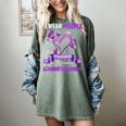 Alzheimer's Awareness I Wear Purple In Memory Of My Grandma Women's Comfort Colors T-Shirt Berry