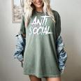 Anti Social Anti Social Club Introvert People Hate Women's Comfort Colors T-Shirt Berry