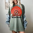 AntiSocial Worker Anti-Social Social Worker Introvert Women's Comfort Colors T-Shirt Berry AntiSocial Worker Anti-Social Social Worker Introvert Women's Comfort Colors T-Shirt Berry