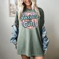 Anxious But Cute Introvert Floral Social Anxiety Women's Comfort Colors T-Shirt Berry