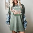 Awkward Turtle Upside Down Witty Comical Introvert Women's Comfort Colors T-Shirt Berry