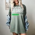 Bachelors Degree Loading College Student Graduation Women's Comfort Colors T-Shirt Berry