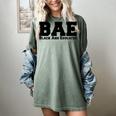 BAE And Educated Black History Month Graduation Women's Comfort Colors T-Shirt Berry